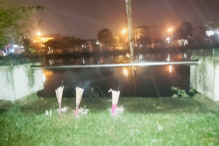 Hiện trường vụ việc.