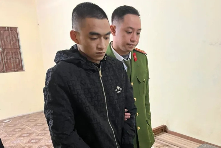 Đối tượng Nguyễn Minh Tú tại Cơ quan CSĐT.