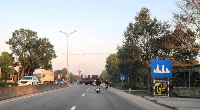 Đoạn đường xảy ra tai nạn.