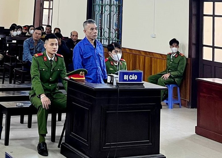 Bị cáo Lê Đình Thức tại phiên toà