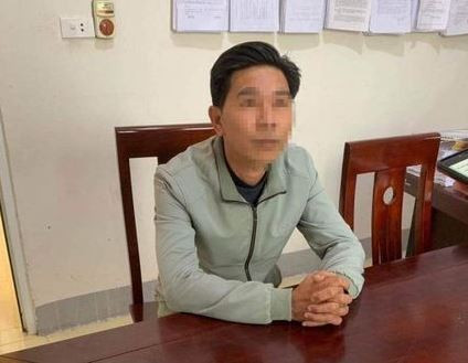 Thầy giáo Nguyễn Văn Hữu Nam tại Cơ quan CSĐT.