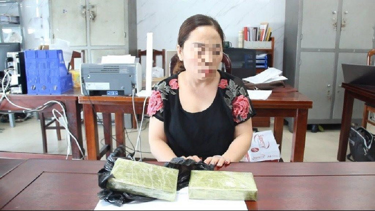 Đối tượng Nguyễn Thị Hiền tại Cơ quan CSĐT.