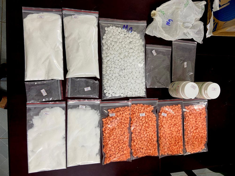 Tang vật lực lượng chức năng thu giữ được.