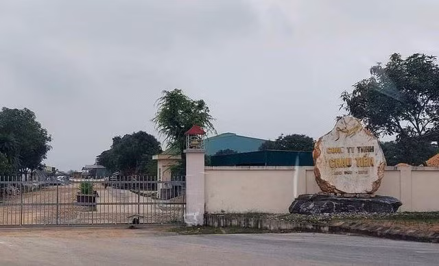 Đoàn kiểm tra liên ngành đã kiến nghị Chủ tịch UBND tỉnh Nghệ An xử phạt theo thẩm quyền đối với Công ty TNHH Châu Tiến.