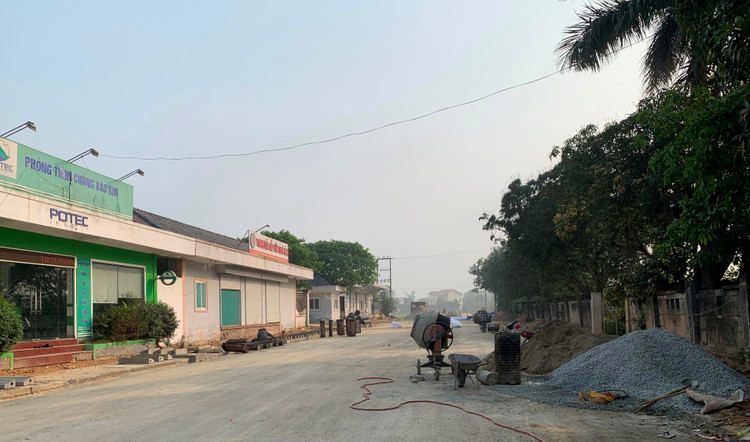 Dự án Đường giao thông trục xã Thạch Trung (đoạn từ đường Trần Phú đến khu dân cư Đồng Xay).