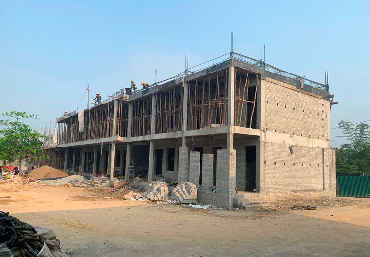 Dự án Xây nhà học, nhà bộ môn 3 tầng Trường THCS Thạch Trung.