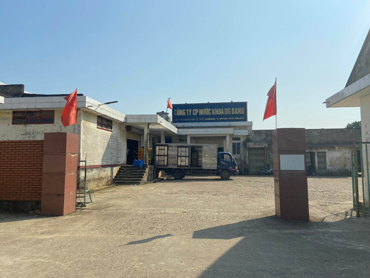 Trụ sở Công ty cổ phần nước khoáng Bang.