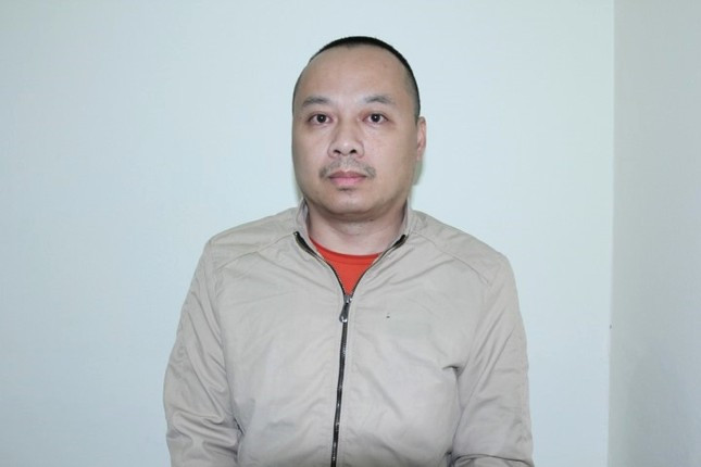 Đối tượng Nguyễn Kỳ Linh tại Cơ quan CSĐT.