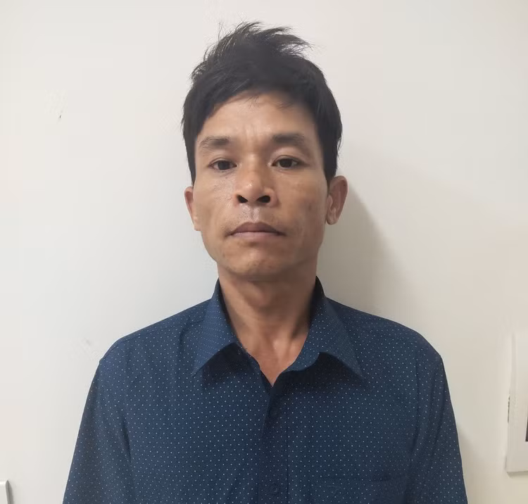 Đối tượng Nguyễn Viết Quang tại Cơ quan CSĐT.