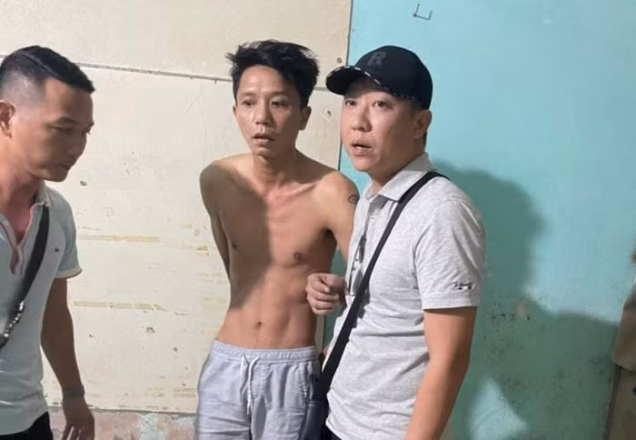 Đối tượng Nguyễn Viết Sơn bị bắt giữ khi đang lẫn trốn tại Hà Nội