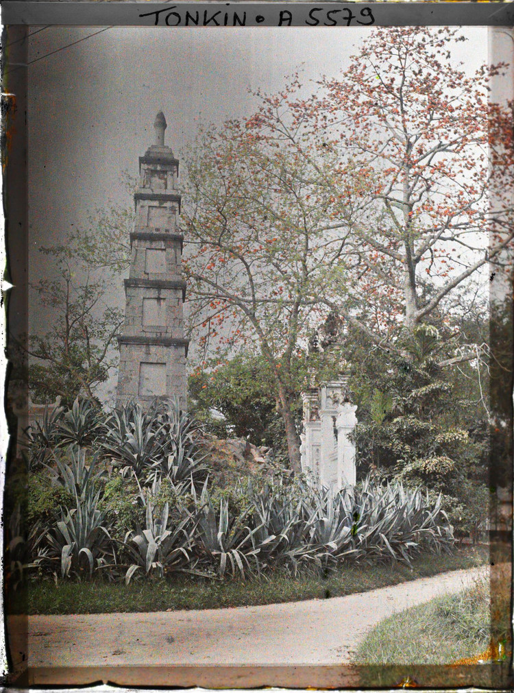 Ve khac la cua ho Hoan Kiem - den Ngoc Son trong anh mau 1915 (2)-Hinh-8