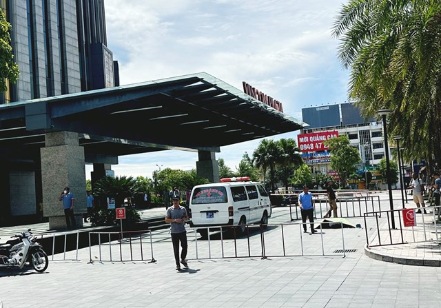 Hiện trường vụ án mạng.