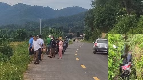 Hiện trường nơi xảy ra vụ việc.