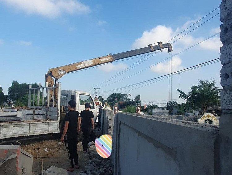 Hiện trường vụ việc...