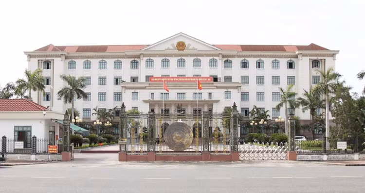 Trụ sở UBND tỉnh Hà Tĩnh.