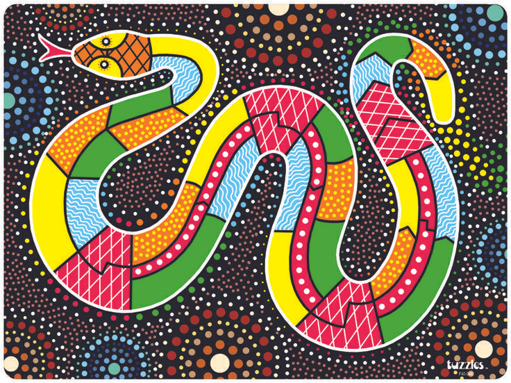 Huyền bí tục thờ rắn cầu vồng của thổ dân Australia Huyen bi tuc tho ran cau vong cua tho dan Australia