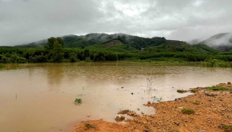 Hiện trường nơi xảy ra vụ việc đau lòng.