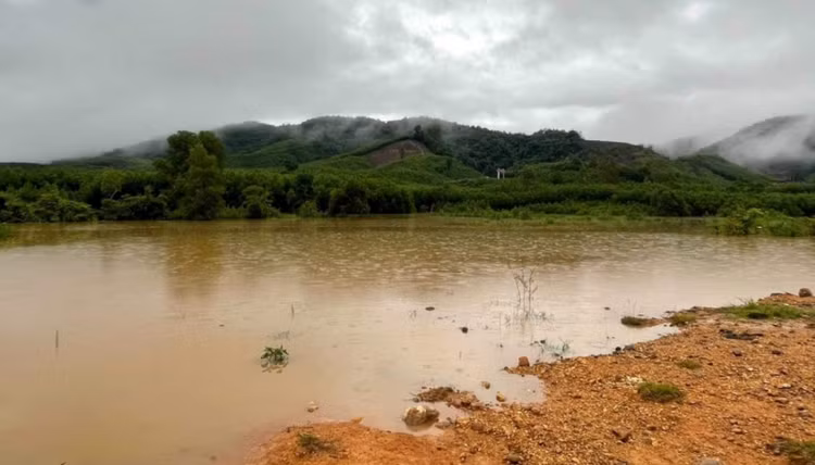 Hiện trường nơi xảy ra vụ việc đau lòng.