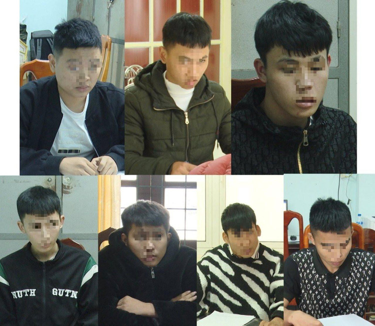 Các đối tượng tại Cơ quan CSĐT.