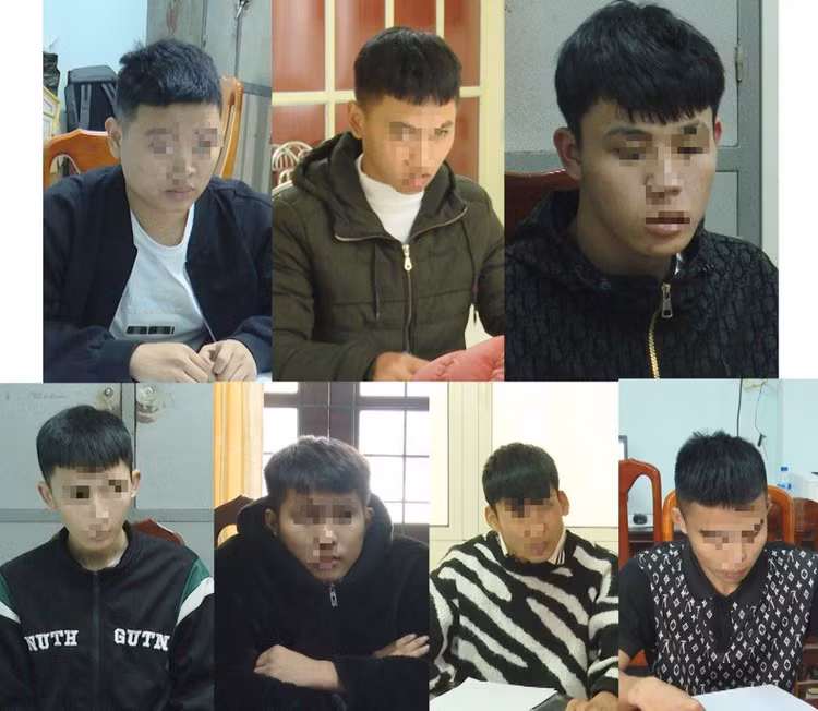 Các đối tượng tại Cơ quan CSĐT.