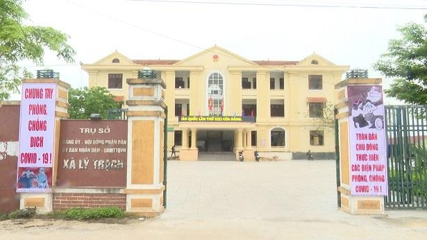 Trụ sở xã Lý Trạch, huyện Bố Trạch (Quảng Bình).