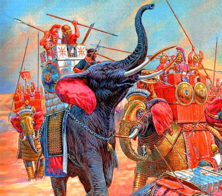 Sự thật kinh ngạc về voi chiến trong lịch sử quân sự - Hình 11 Su that kinh ngac ve voi chien trong lich su quan su-Hinh-11