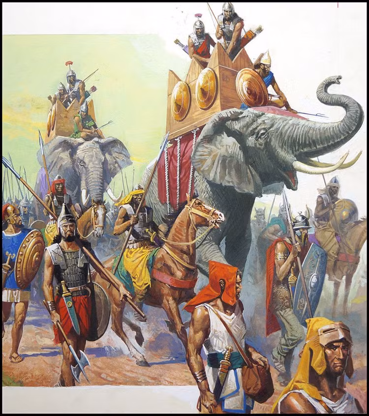 Tiết lộ sốc đàn voi chiến khuấy đảo châu Âu 2.000 năm trước - Hình 6 Tiet lo soc dan voi chien khuay dao chau Au 2.000 nam truoc-Hinh-6