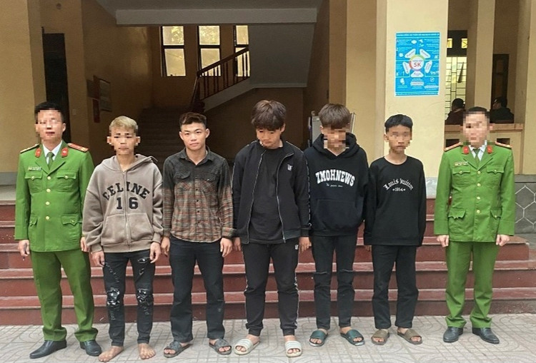 Các đối tượng tại Cơ quan CSĐT.