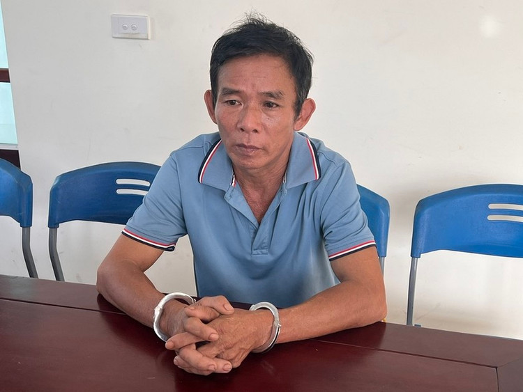 Đối tượng Lê Văn Tình tại Cơ quan CSĐT.