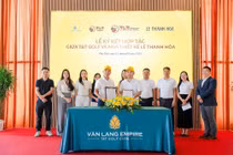 Lê Thanh Hòa thiết kế đồng phục cho nhân viên Văn Lang Empire T&T Golf Club