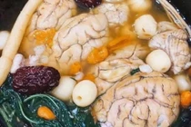 Ăn óc lợn cần cẩn trọng, lời khuyên từ chuyên gia dinh dưỡng