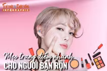 [INFOGRAPHIC] Mẹo trang điểm cho người bận rộ