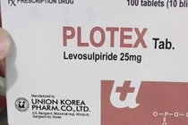 Thuốc trị tâm thần Plotex kém chất lượng, gây nguy hại