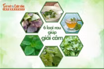 [INFOGRAPHIC] Top 6 loại rau giúp giải cảm hiệu quả tại nhà