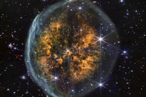 Kính viễn vọng của NASA chụp được ảnh tinh vân giống bộ não người