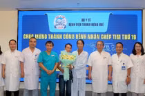 Bệnh nhân lớn tuổi ghép tim tại Huế hồi sinh kỳ diệu