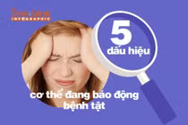 [INFOGRAPHIC] Dấu hiệu cảnh báo sớm bệnh tật không nên bỏ qua