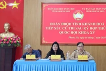 Đại biểu Quốc hội tỉnh Khánh Hòa tiếp xúc cử tri xã Phước Hà