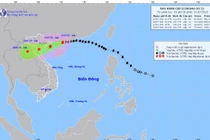 Bão WIPHA giật cấp 11, cách Quảng Ninh - Hải Phòng 222 km