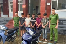 Tóm gọn nhóm thiếu niên trộm cắp xe máy liên tỉnh