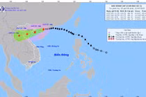Bão WIPHA giật cấp 11, cách Quảng Ninh - Hải Phòng 222 km