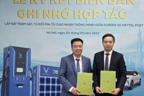 V-Green và Viettel Post hợp tác triển khai hạ tầng trạm sạc, tủ đổi pin 