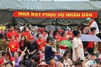 Hà Nội lắp đặt 10 nhà bạt bảo vệ người dân xem diễu hành A80