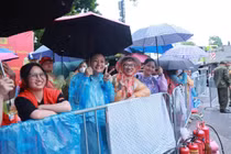 Hà Nội lắp đặt 10 nhà bạt dã chiến phục vụ lễ diễu binh