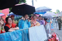 Hà Nội lắp đặt 10 nhà bạt dã chiến phục vụ lễ diễu binh