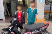 Hai thiếu niên trộm nhiều xe máy, máy bơm nước ở Quảng Trị