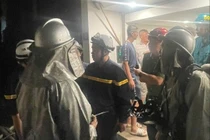 Cháy nhà ở Hà Nội khiến một người bị thương