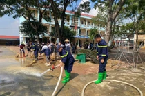 Trường học ở Bắc Ninh dọn dẹp sau lũ, chuẩn bị đón học sinh