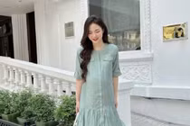 Mặc gì khi mang bầu để vẫn sành điệu?