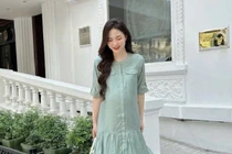 Mặc gì khi mang bầu để vẫn sành điệu?